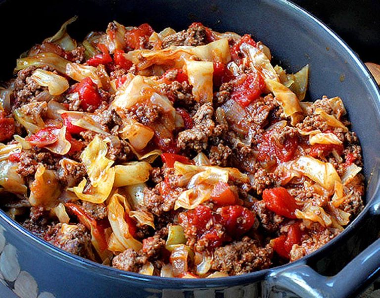 Healthy Unstuffed Cabbage Rolls BestQuickRecipes