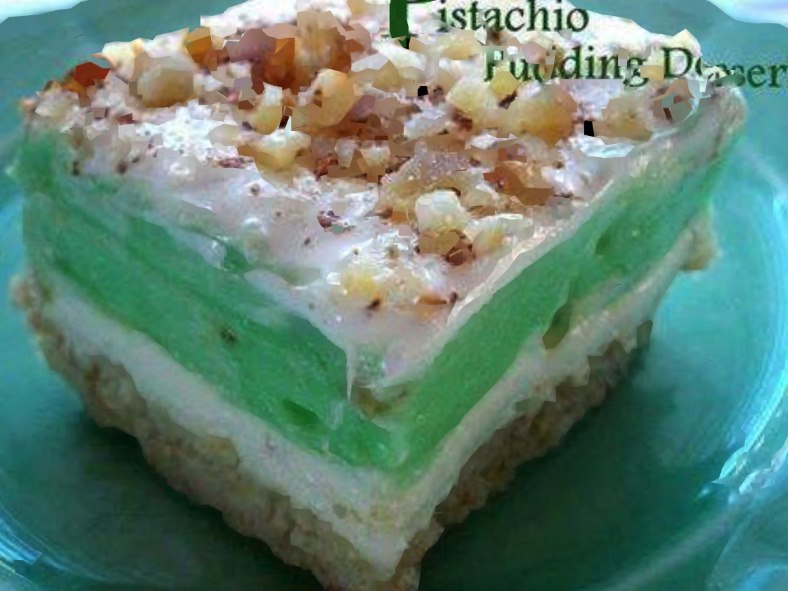Pistachio Pudding Dessert QuickRecipes