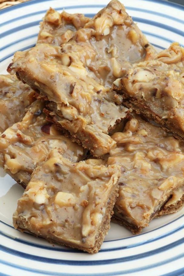 Chewy Nutty Squirrel Bars QuickRecipes