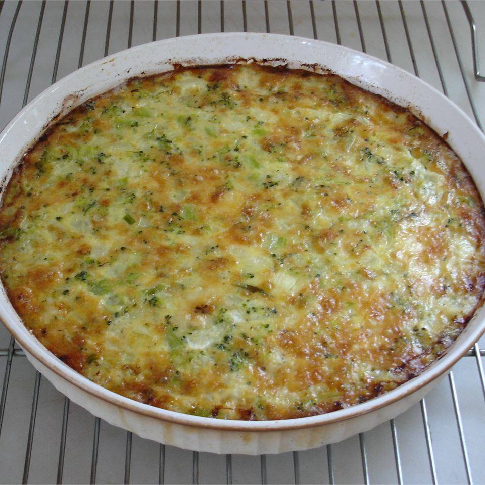 Crustless Broccoli Quiche QuickRecipes
