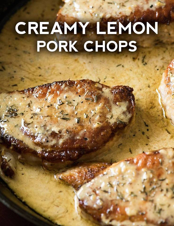 Creamy Lemon Thyme Pork Chops – Page 2 – QuickRecipes