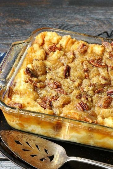 Grandma’s Old-Fashioned Bread Pudding With Vanilla Sauce! – QuickRecipes