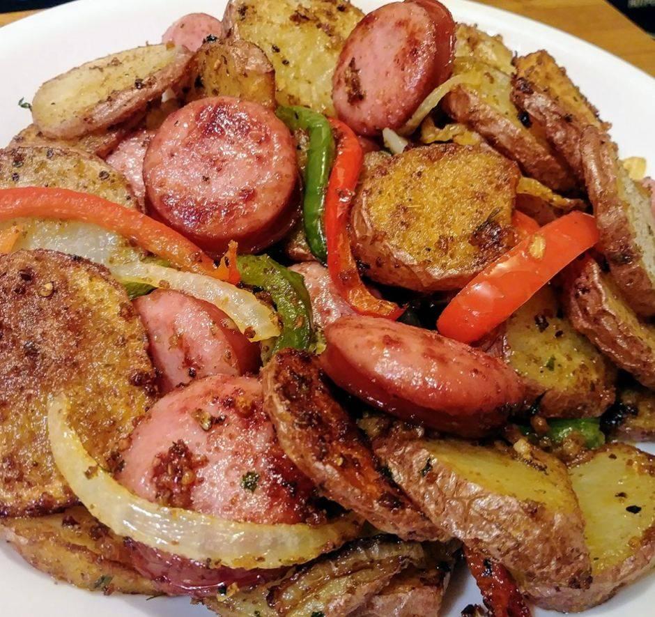Sausage and Peppers Skillet Recipe Diethood