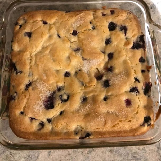 Buttermilk Blueberry Breakfast Cake QuickRecipes