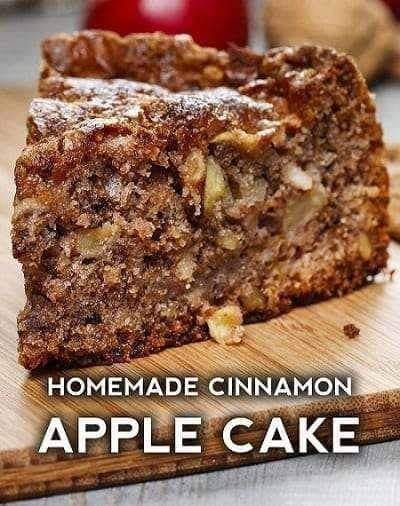 homemade cinnamon apple cake - QuickRecipes