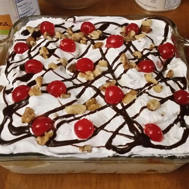 No Bake Banana Split Cake Quickrecipes