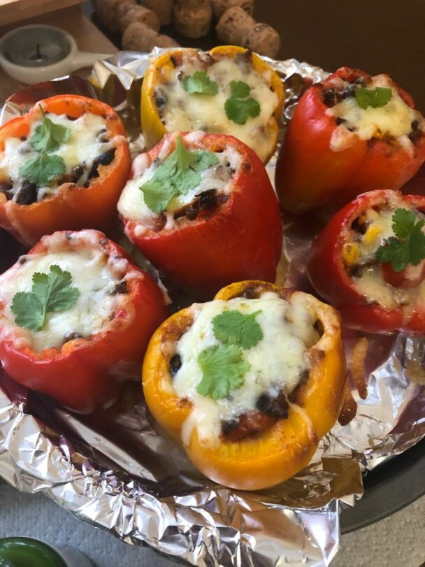 Slow Cooker Beef And Rice Stuffed Peppers Quickrecipes 5892