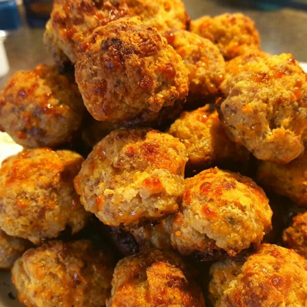 CREAM CHEESE SAUSAGE BALLS BestQuickRecipes