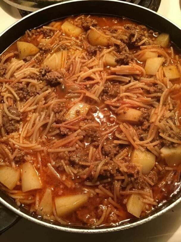 Fideo With Potatoes And Ground Beef QuickRecipes