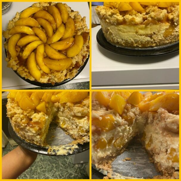 Peach Cobbler Cheesecake Quickrecipes 8132