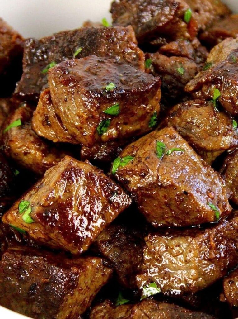 Steak Bites with Garlic Butter BestQuickRecipes
