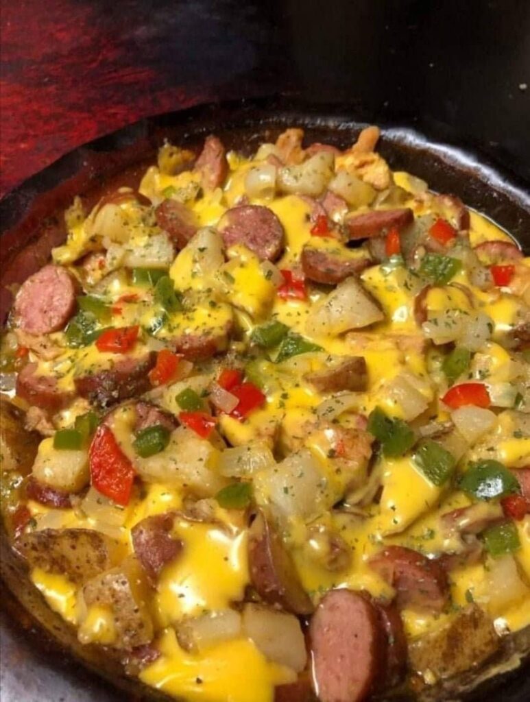 Cheese, Potato & Smoked Sausage Casserole – QuickRecipes