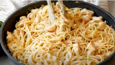 Campbell's cream of chicken soup spaghetti recipe