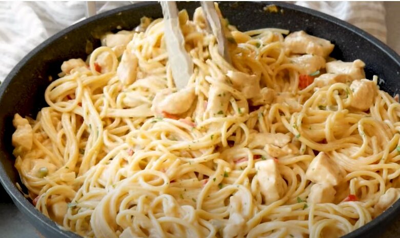 Campbell's cream of chicken soup spaghetti recipe