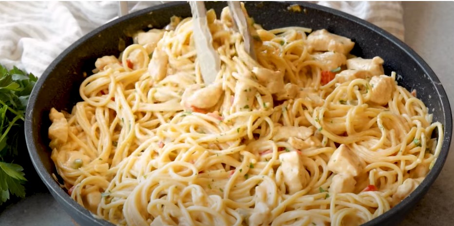 Campbell's cream of chicken soup spaghetti recipe