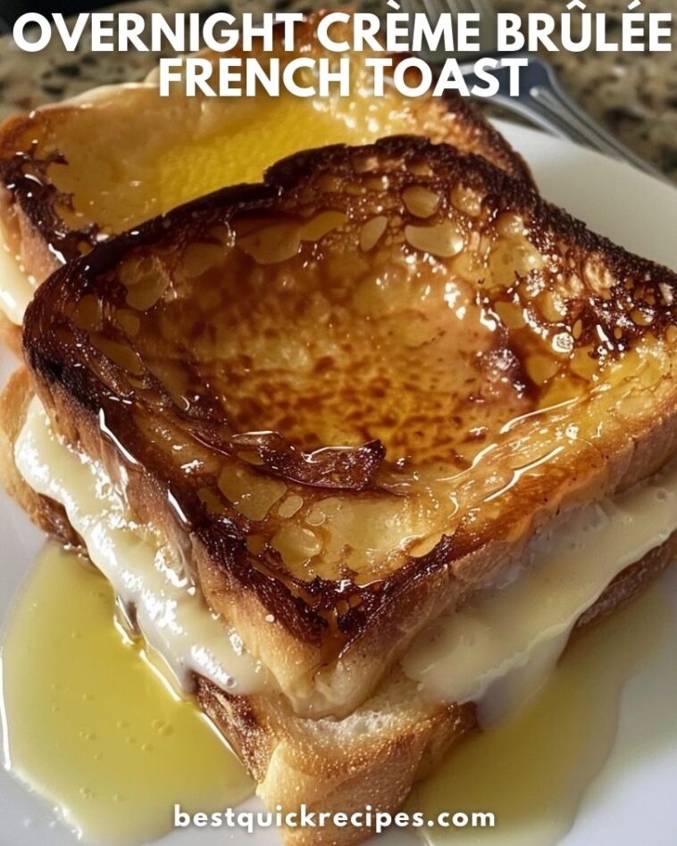 OVERNIGHT CRÈME BRÛLÉE FRENCH TOAST