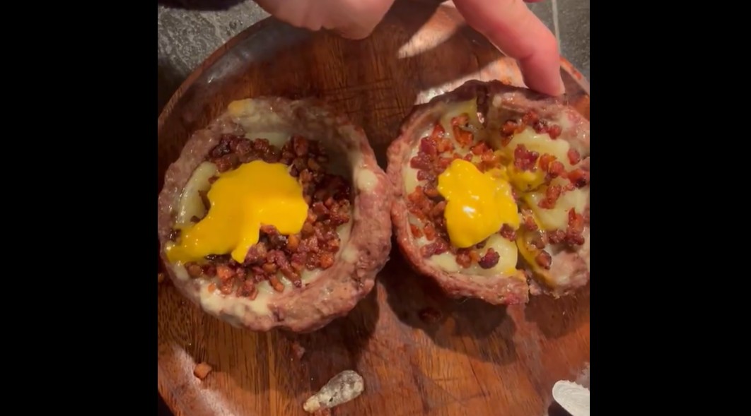 Loaded burger bowls