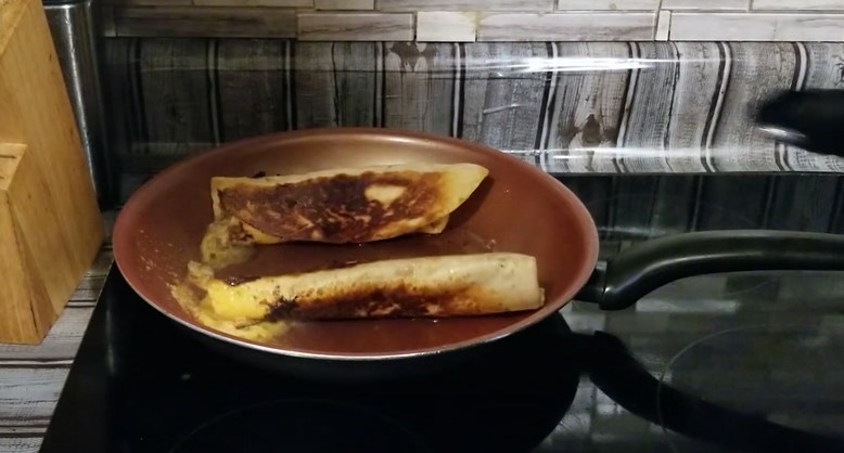 Sloppy Joe Grilled Burritos