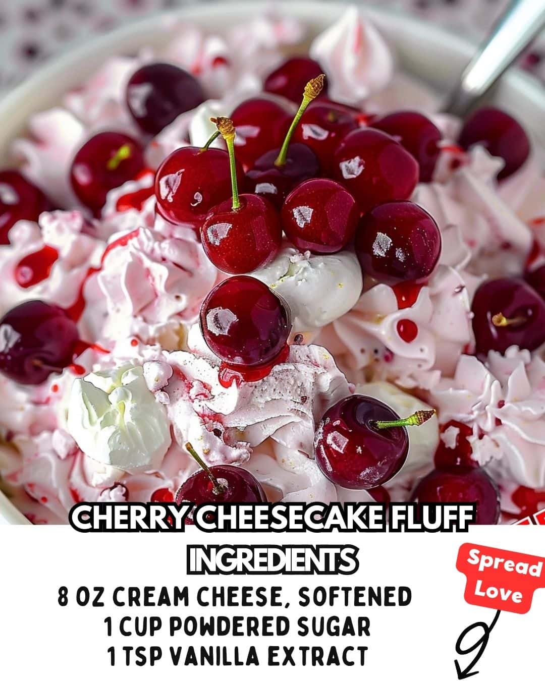 Cherry Cheesecake Fluff Recipe