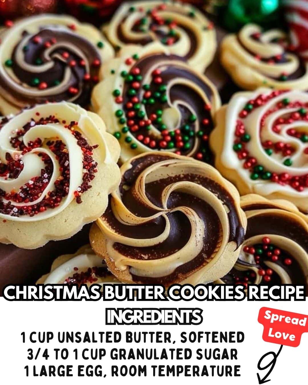 Christmas Butter Cookies Recipe