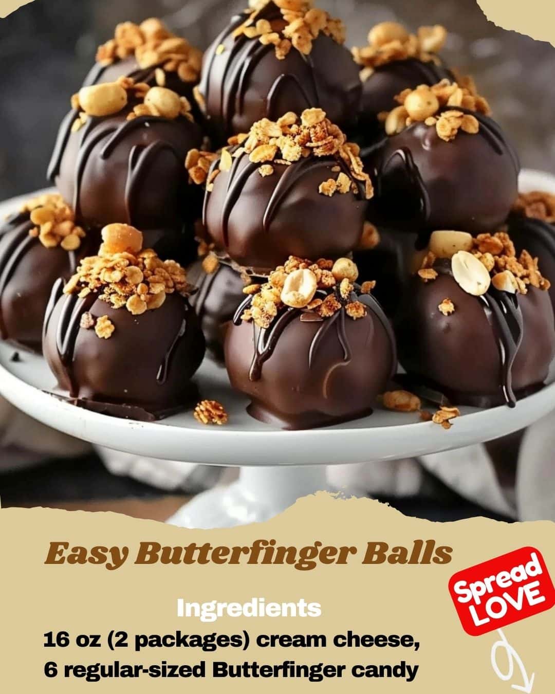 Easy Butterfinger Balls